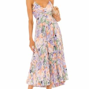 Revolve Dress - Blythe Dress in Coral Multi ; ASTR The Label